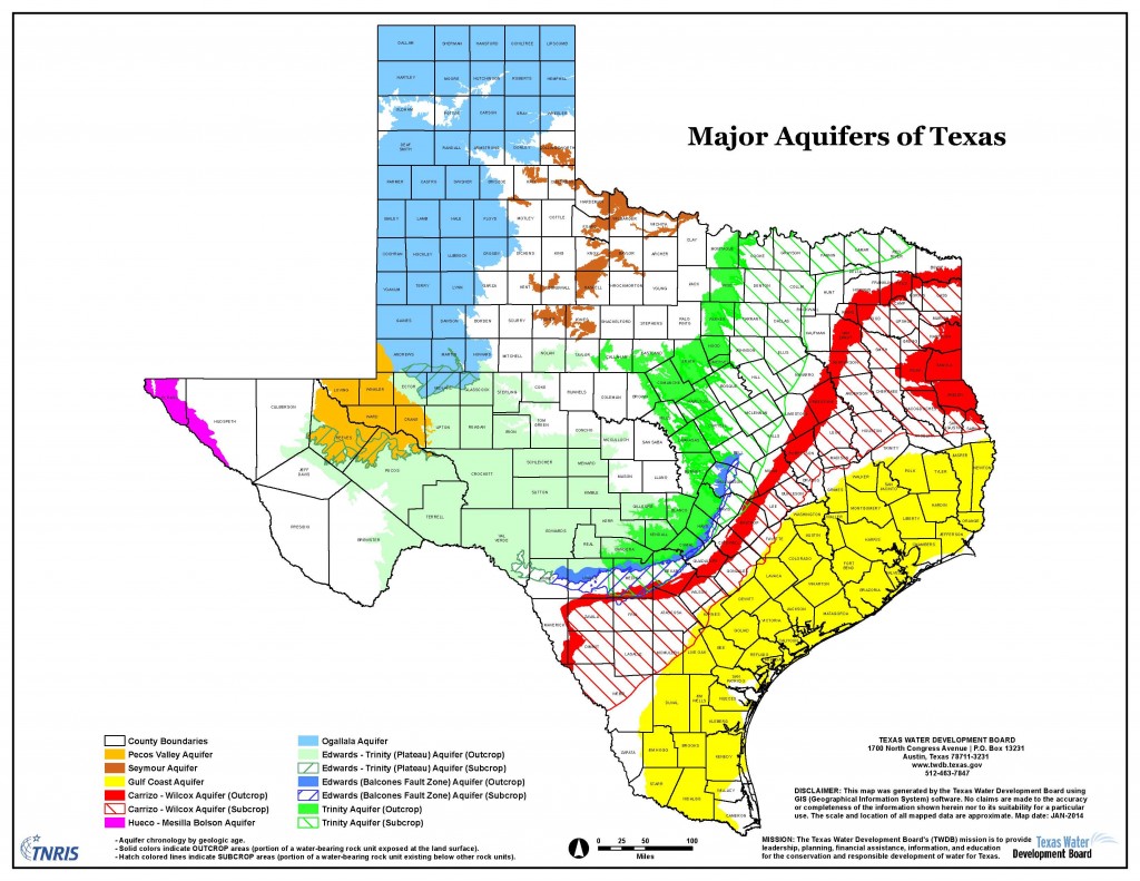 Map Major_Aquifers_8x11 – Central Texas Groundwater Conservation District